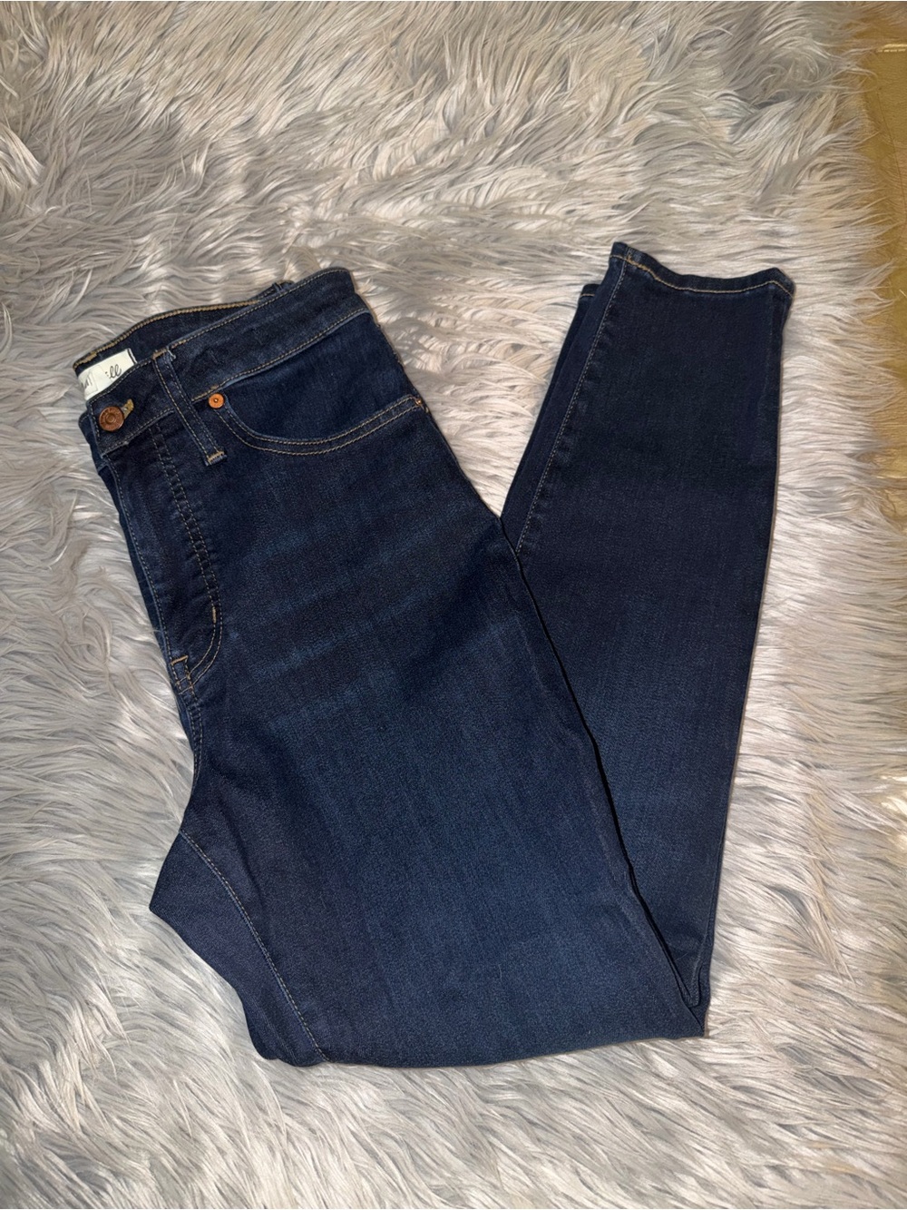 Madewell curvy skinny jeans
